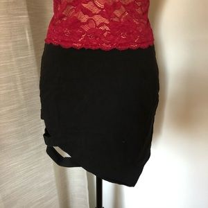 Tobi Black Mini Skirt